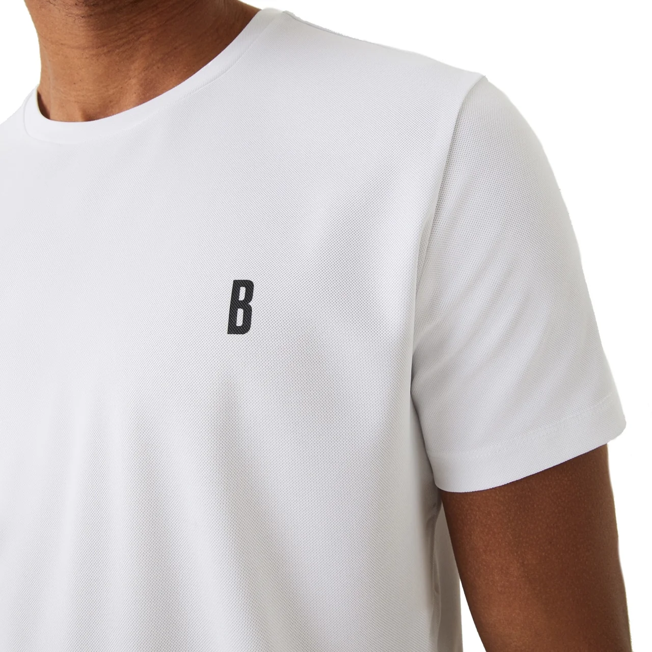 Björn Borg Ace T-Shirt Stripe Men Brilliant White