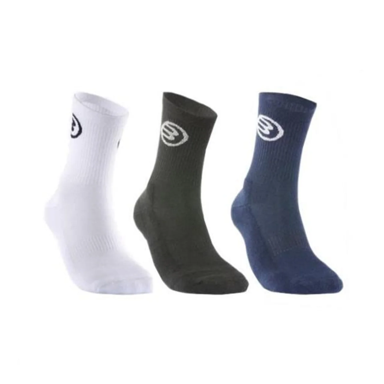 Bullpadel Socks 3-pack Black/White/Navy