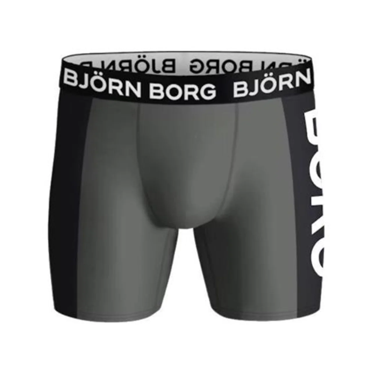 Björn Borg Performance Boxer Black/Grey/Pattern