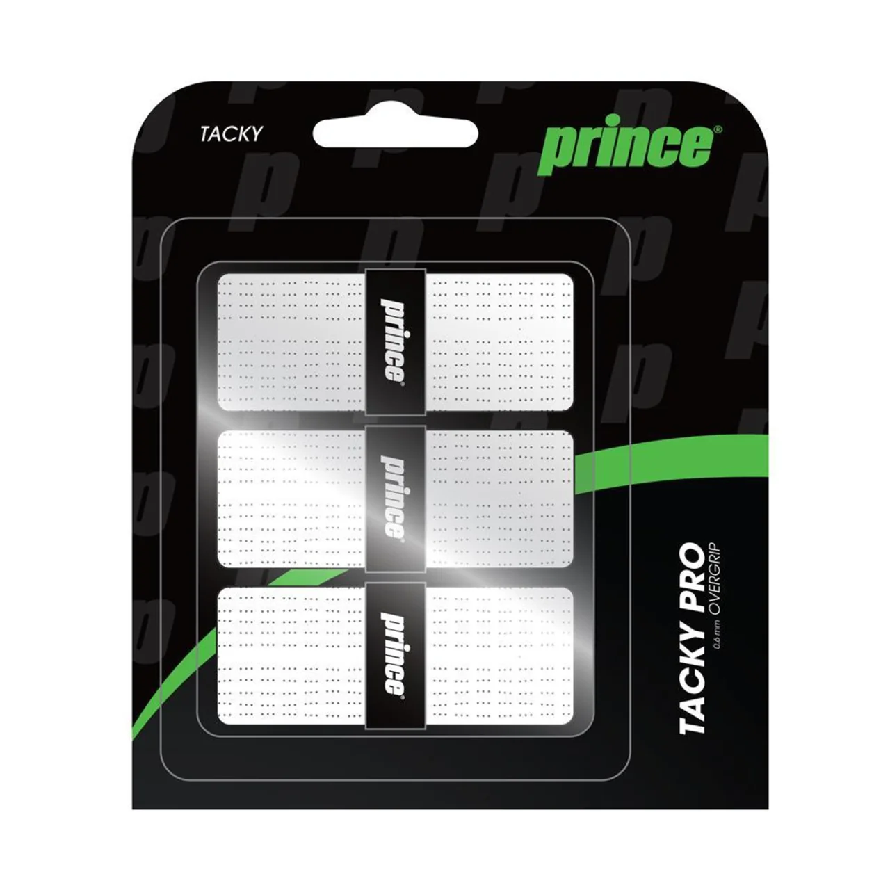 Prince Tacky Pro Overgrip 3-Pack White
