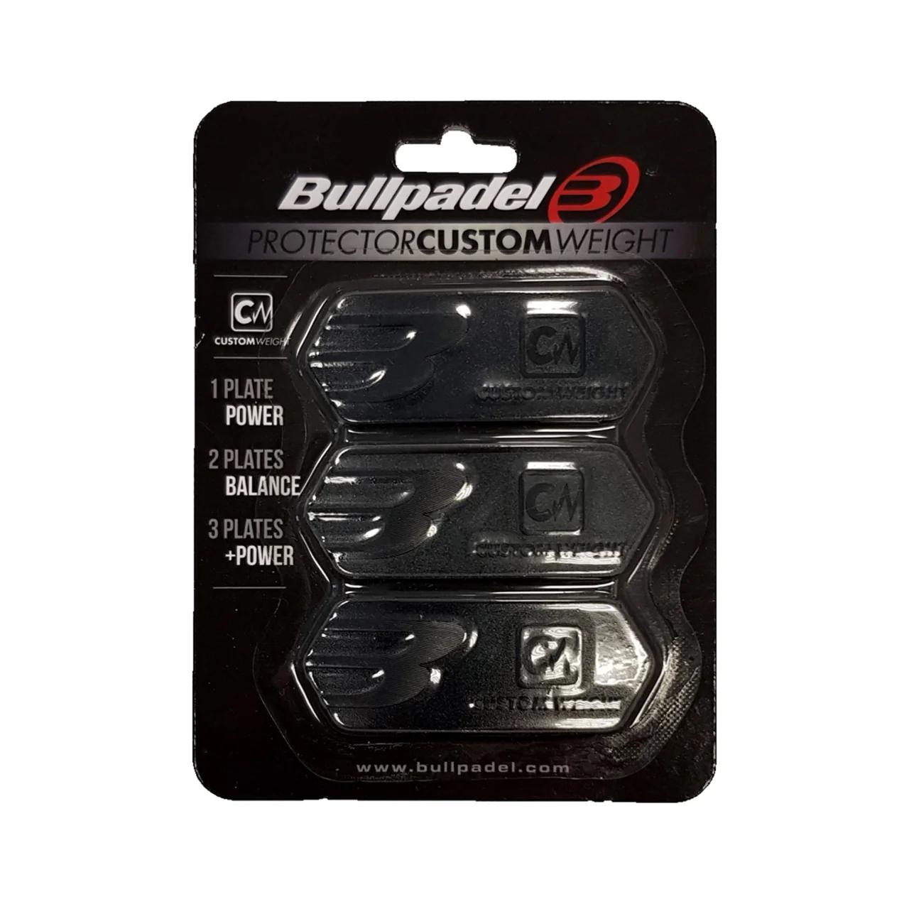 Bullpadel Protector Custom Weight Black