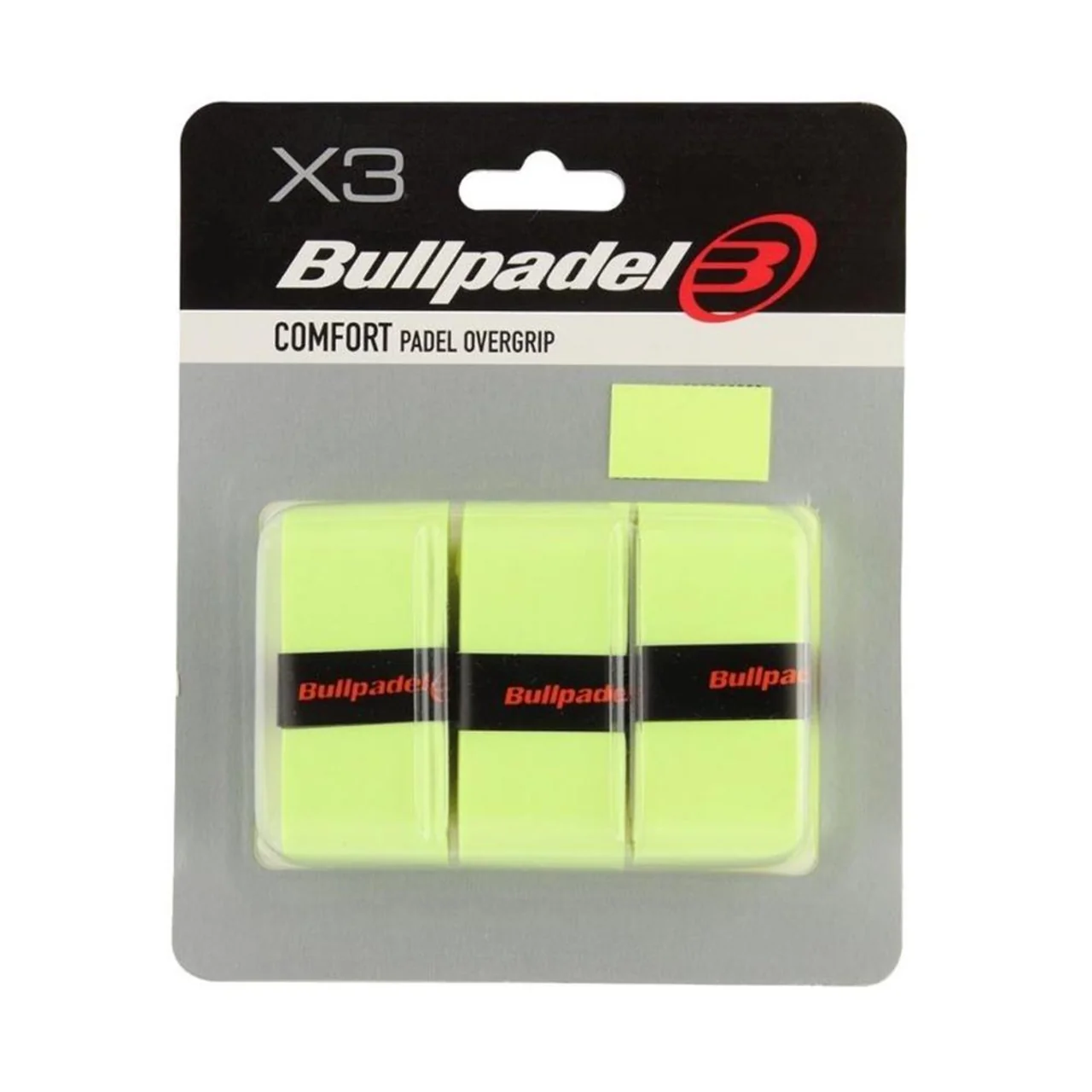 Bullpadel Pro Overgrip 3-pack Yellow Comfort
