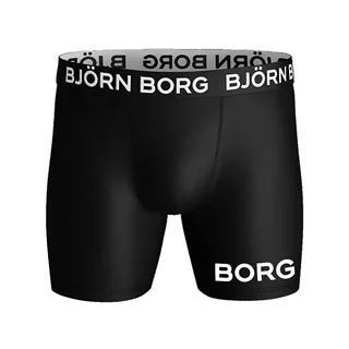 Björn Borg Performance Boxer Black/LT Blue/Flowers 3-pack