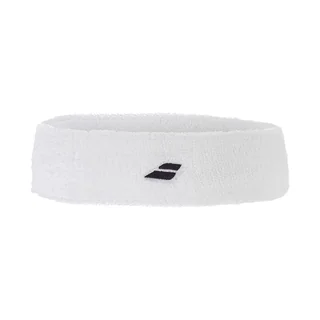 Babolat Headband White Black Logo
